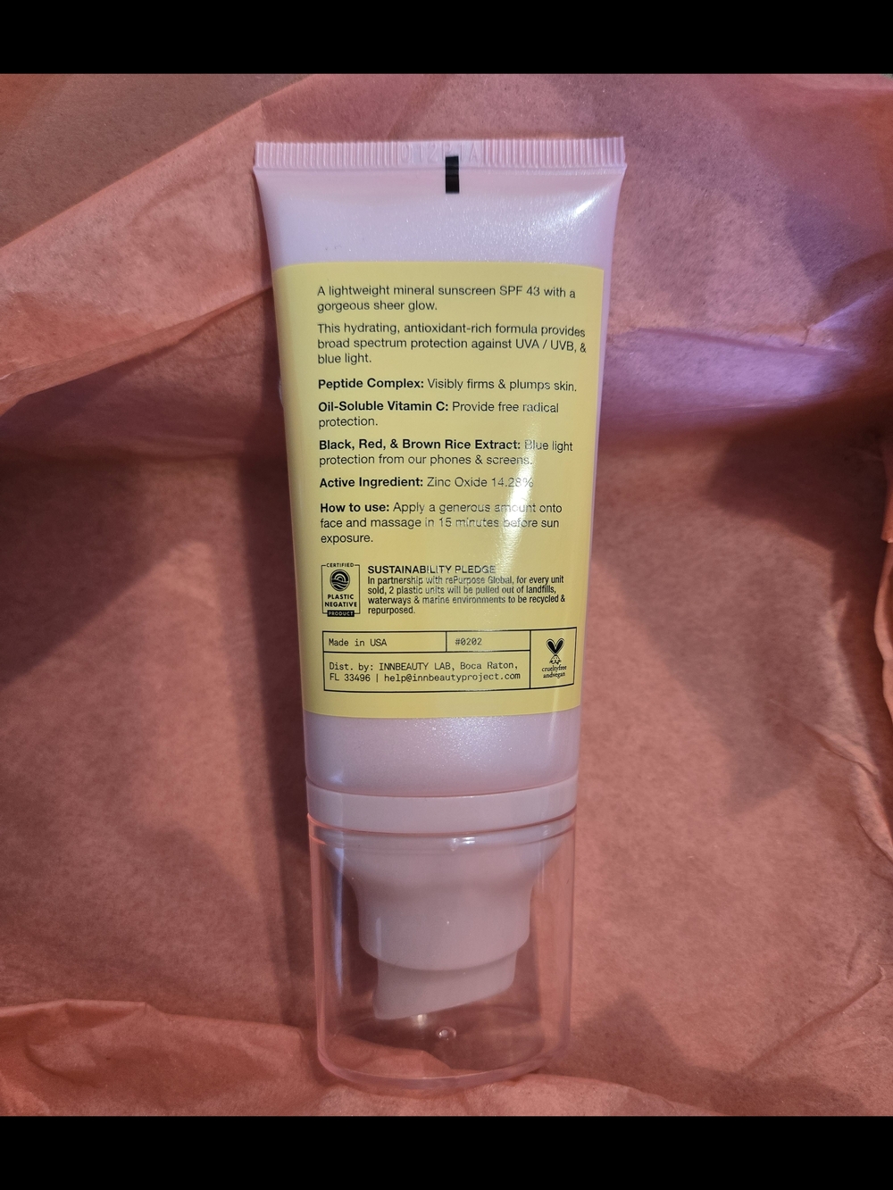 Mineral Sun Glow SPF 43 Broad Spectrum Sunscreen - Medium-Deep - Picture 5 of 6